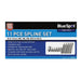 Bluespot Tools Spline Bit Set, 11 Piece BlueSpot Tools - Town Tools