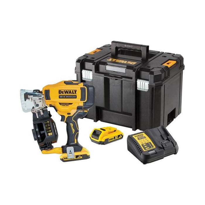 Dewalt Power Tools DCN45RND2 XR Brushless Roofing Coil Nailer 18V 2 x 2.0Ah Li-ion DeWALT Power Tools - Town Tools