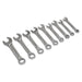 Sealey Stubby Combination Spanner Set 9pc Metric S01157 Siegen by Sealey - Town Tools 