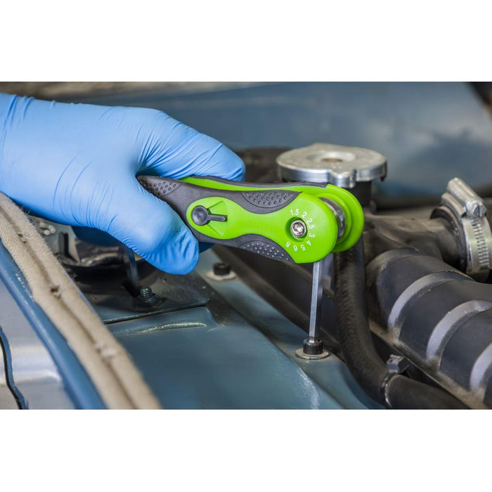 Siegen Siegen Specialised Bit Set & Folding Hex Keys with Tool Tray 170pc S01275 Siegen - Town Tools 