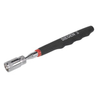 Sealey Heavy-Duty Magnetic Pick-Up Tool with LED 3.6kg Capacity S0903