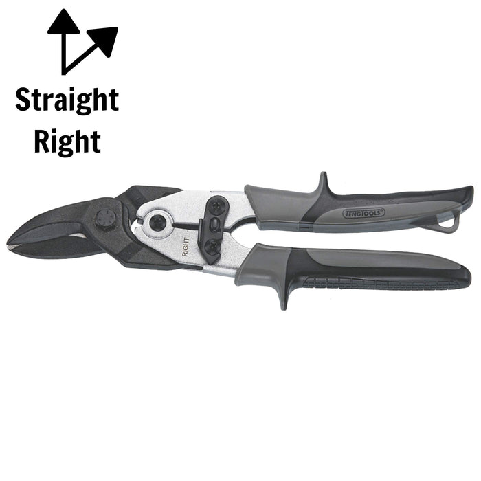 Teng Tools Tin Snip Right/Straight Teng Tools - Town Tools 