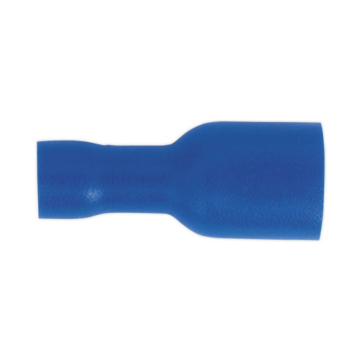 Sealey Fully Insulated Terminal 6.3mm Female Blue Pack of 100 BT16 Sealey - Town Tools 