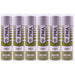 6x Autotek Professional Grey Primer 500Ml Spray Paint High Coverage Autotek - Town Tools 