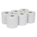 Sealey Paper Roll White 2-Ply Embossed 150m Pack of 6 WHT150 Sealey - Town Tools 
