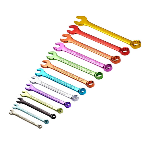 Draper Expert HI-TORQ® Metric Coloured Combination Spanner Set, 6 - 19mm (13 - image 1