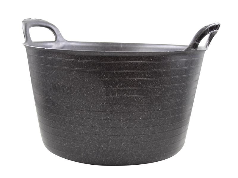 Faithfull Eco Flex Tub 15 litre - Recycled Black Faithfull - Town Tools