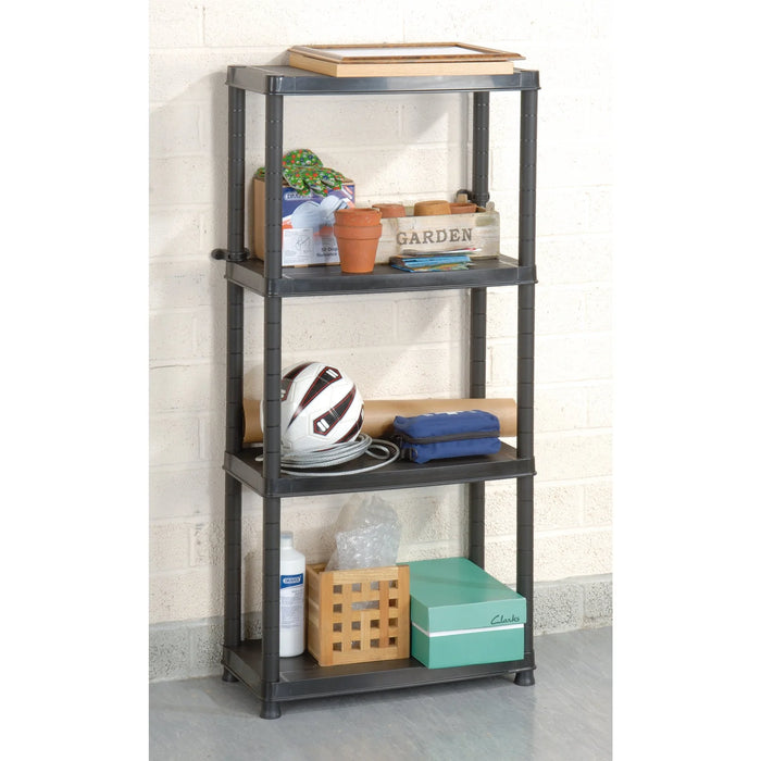 Draper 4 Tier Plastic Shelving Unit - SU412