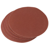 Draper Hook and Eye Backed Aluminium Oxide, , 100 Grit (Pack of 5) 200-230mm