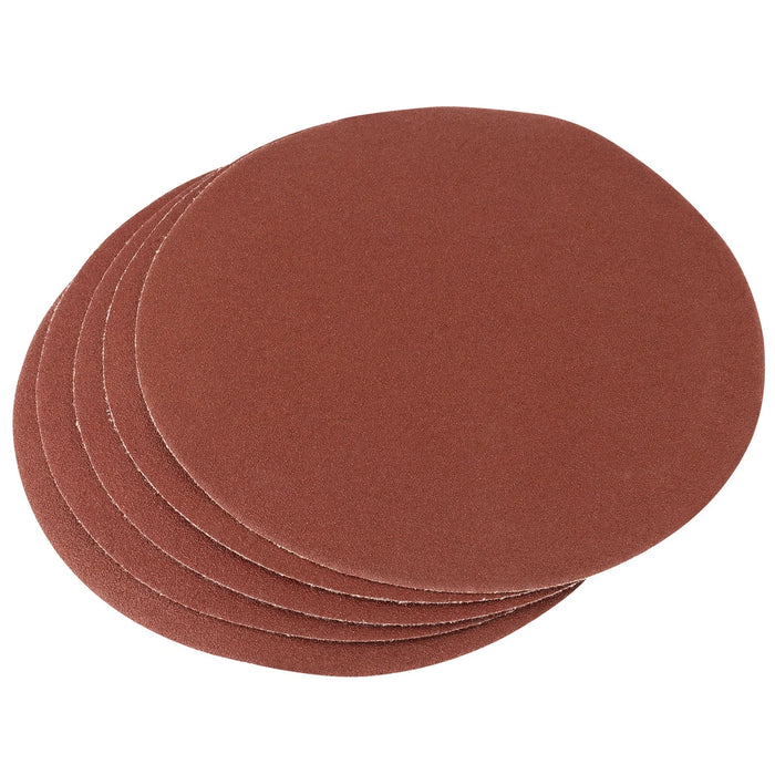 Draper Hook and Eye Backed Aluminium Oxide, , 100 Grit (Pack of 5) 200-230mm