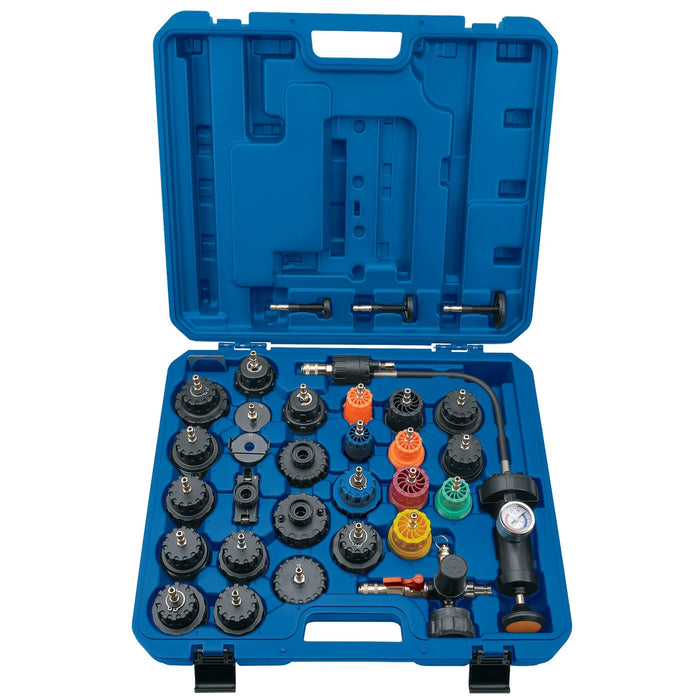 Draper Expert Radiator and Cap Pressure Test Kit (32 Piece) - RPT2