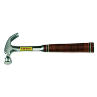 Estwing E12C Curved Claw Hammer with Leather Grip, 12oz/336g - E12C
