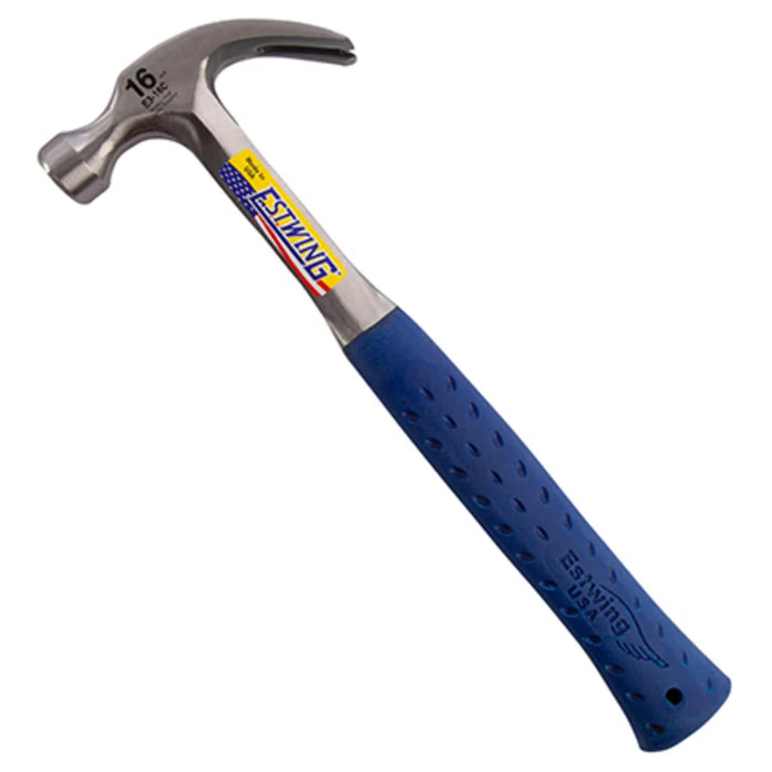 Estwing E3-16C Curved Claw Hammer, 16oz/448g - E3/16C
