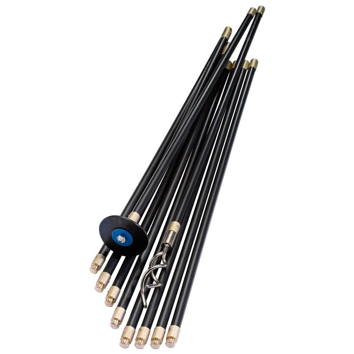 Draper Polypropylene Drain Rod Set, 9m (12 Piece) - DR