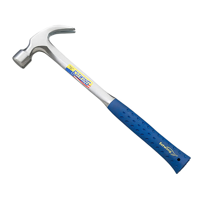 Estwing E3-22C Smooth Face Curved Framing Hammer, 22oz/616g, 16" - E3/22C