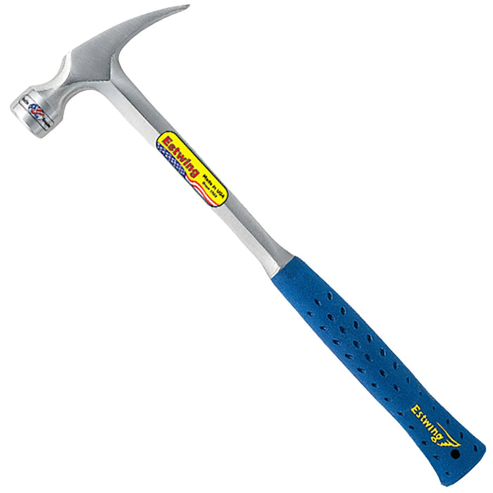 Estwing E3-22SMR Milled Face Straight Framing Hammer, 22oz/616g - E3/22SMR