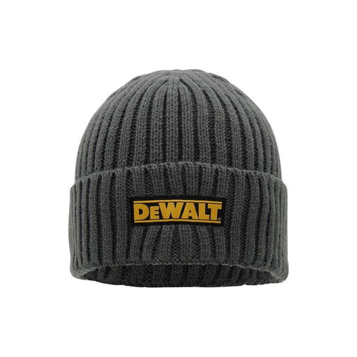 Dewalt Power Tools Indianapolis Grey Knitted Beanie Hat DeWALT Power Tools - Town Tools