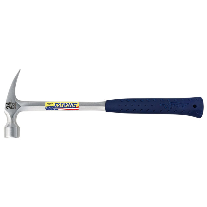 Estwing E3/24S Smooth Face Straight Framing Hammer, 24oz/672g, 16" - E3/24S