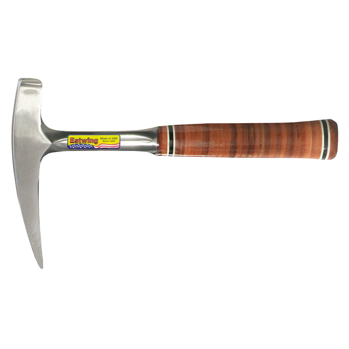 Estwing E30 Pointed Tip Rock Pick with Leather Grip, 22oz/616g - E30