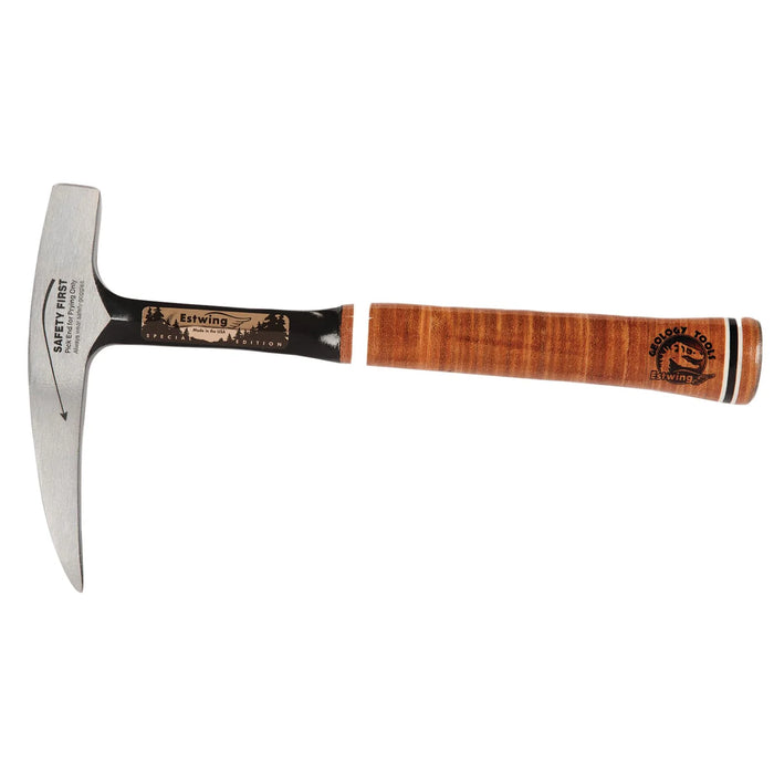 Estwing E30SE Special Edition Pointed Tip Rock Pick with Leather Grip, 22oz/624g