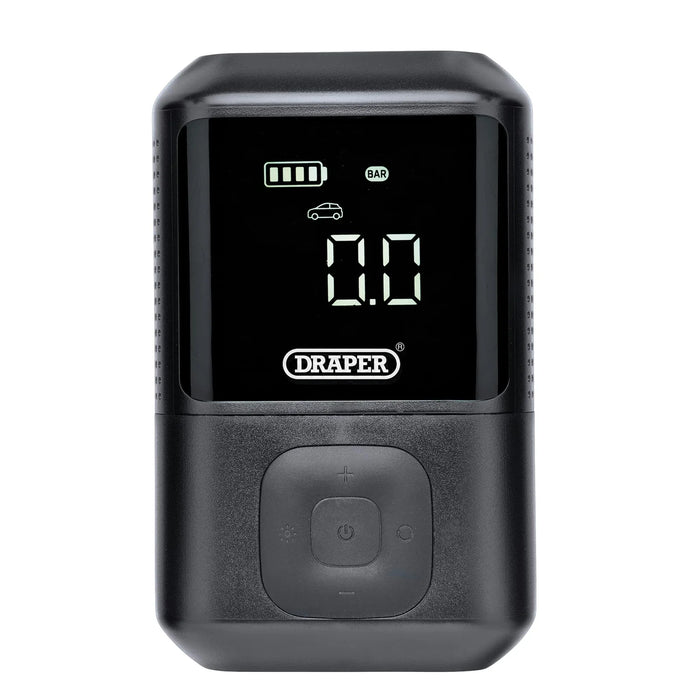 Draper 7.4V Compact Digital Air Compressor - AC7.4VC