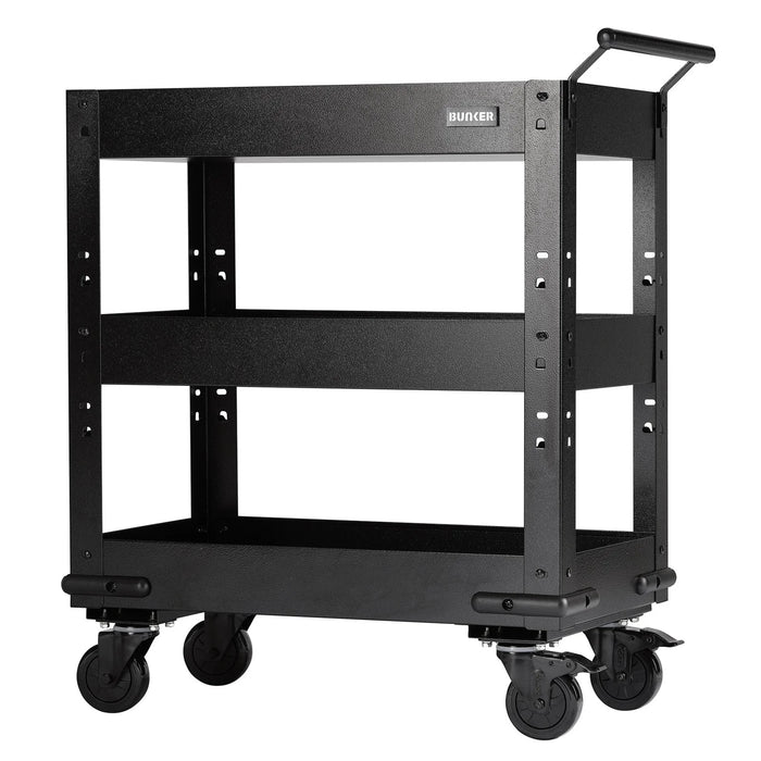Draper BUNKER 3 Tier Trolley with Pull Handle, 714mm - B400-3TCR