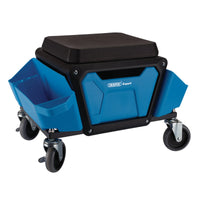 Draper Expert Work Stool with Tool Storage, Blue - WSD1