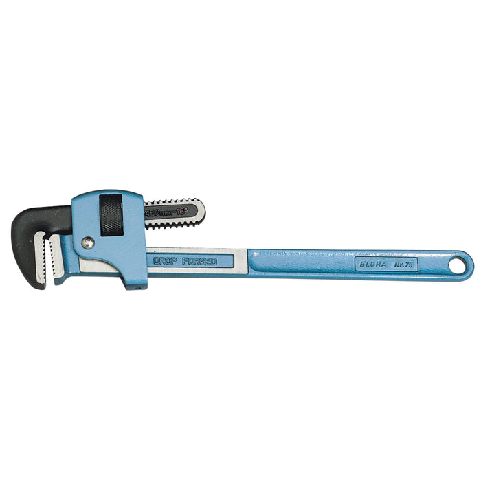 Elora Adjustable Pipe Wrench, 450mm, 52mm - 75-18