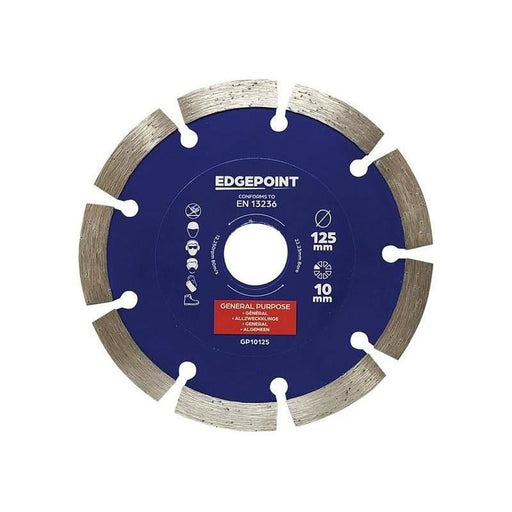Edgepoint GP10125 General-Purpose Diamond Blade 125mm EdgePoint - Town Tools