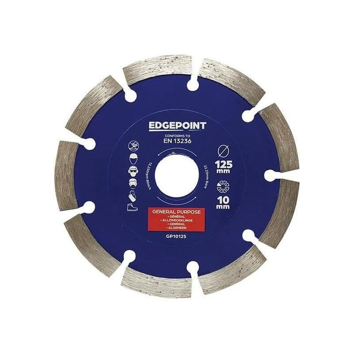 Edgepoint GP10125 General-Purpose Diamond Blade 125mm EdgePoint - Town Tools