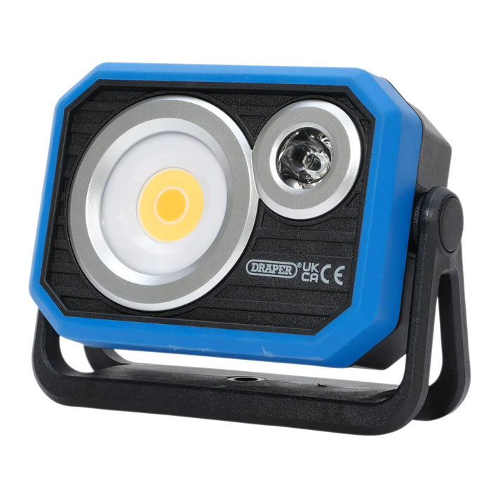 Draper COB XPG Rechargeable Work Light and Powerbank, 10W, 1000 Lumens, USB-C