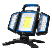 Draper COB SMD Rechargeable Work Light and Powerbank, 18W, 2000 Lumens, USB-C
