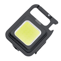 Draper COB LED Rechargeable Pocket Light with Stand and Belt Clip, 5W, 350