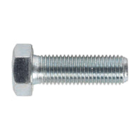 Sealey HT Setscrew M16 x 50mm 8.8 Zinc Pack of 10 SS1650