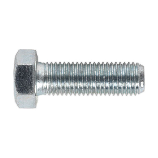 Sealey HT Setscrew M16 x 50mm 8.8 Zinc Pack of 10 SS1650 Sealey - Town Tools 