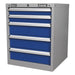 Sealey Cabinet Industrial 5 Drawer API5655A Sealey - Town Tools 