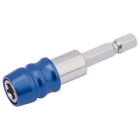 Draper Quick Release Bit Holder, 65mm, 1/4" (F) x 1/4" (M) 82410