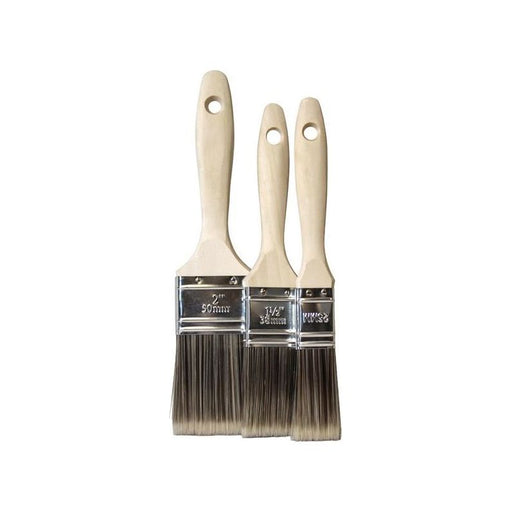 Faithfull Tradesman Synthetic Paint Brush Set, 3 Piece Faithfull - Town Tools