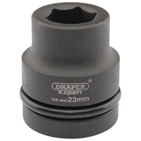 Draper Expert HI-TORQ 6 Point Impact Socket, 1" Sq. Dr., 23mm 05104