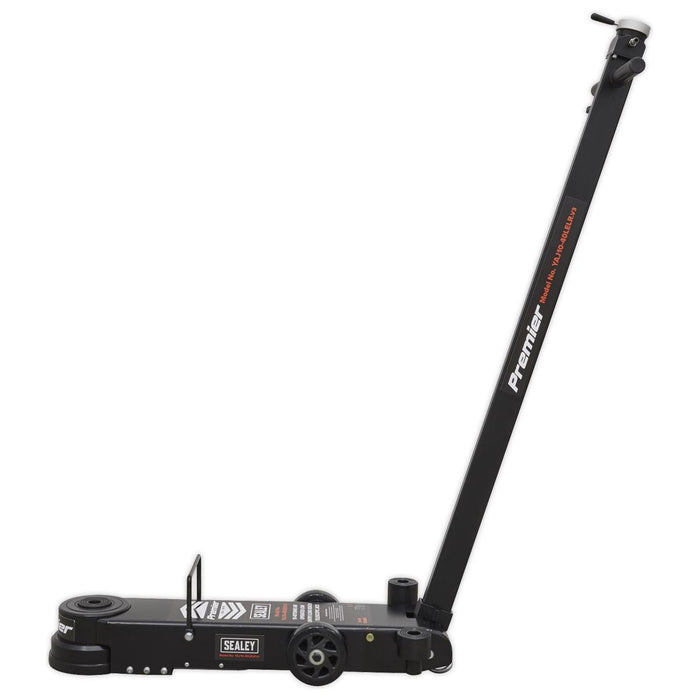 Sealey Air Operated Jack 10-40 Tonne Telescopic Long Reach/Low Profile Sealey - Town Tools 