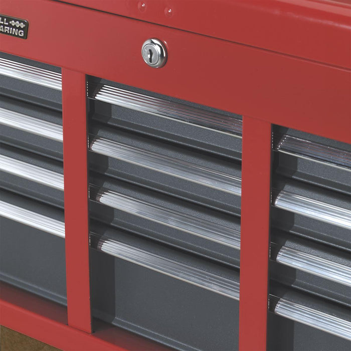 Sealey Topchest 6 Drawer with Ball-Bearing Slides Red/Grey AP2201BB Sealey - Town Tools 