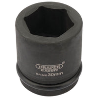 Draper HI-TORQ 6 Point Impact Socket, 3/4" Sq. Dr., 30mm 28735