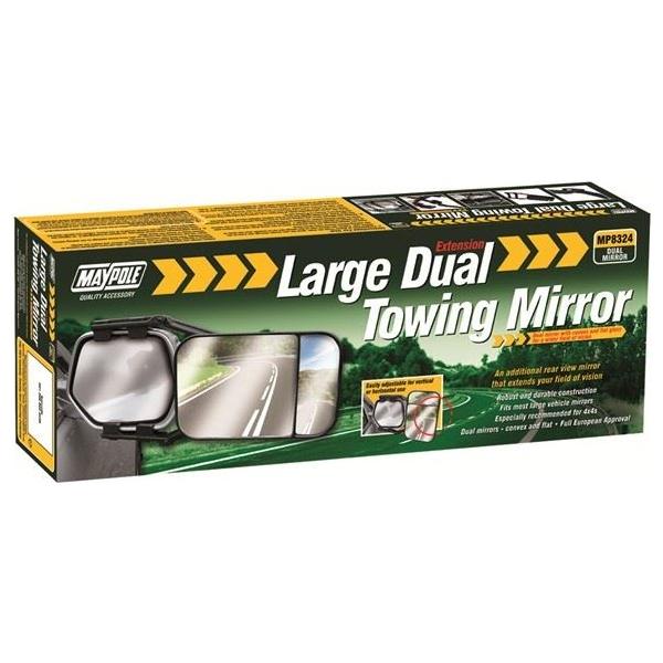 Maypole Towing Extension Mirror - Dual Glass Maypole - Town Tools 