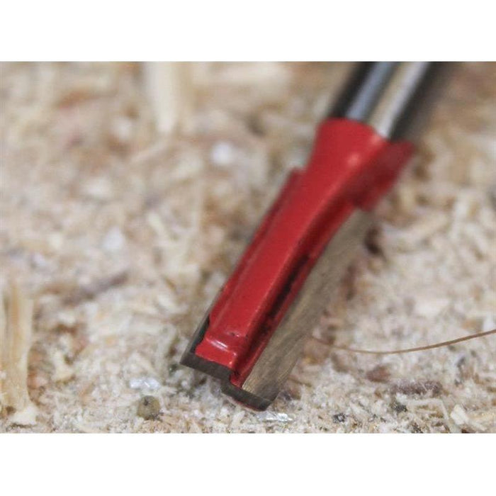 Faithfull Router Bit TCT Two Flute 6.0 x 16mm 1/4in Shank Faithfull - Town Tools