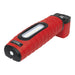 Sealey Rechargeable 360 Inspection Light 16 SMD LED & 3W LED Red 2 x Lithium-ion Sealey - Town Tools 