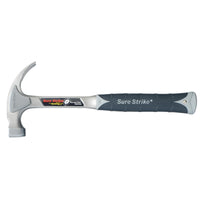 Estwing EMR16C Sure Strike Curved Claw Hammer, 16oz/453g - EMR16C