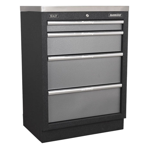 Sealey Modular 4 Drawer Cabinet 680mm APMS51 Sealey - Town Tools 