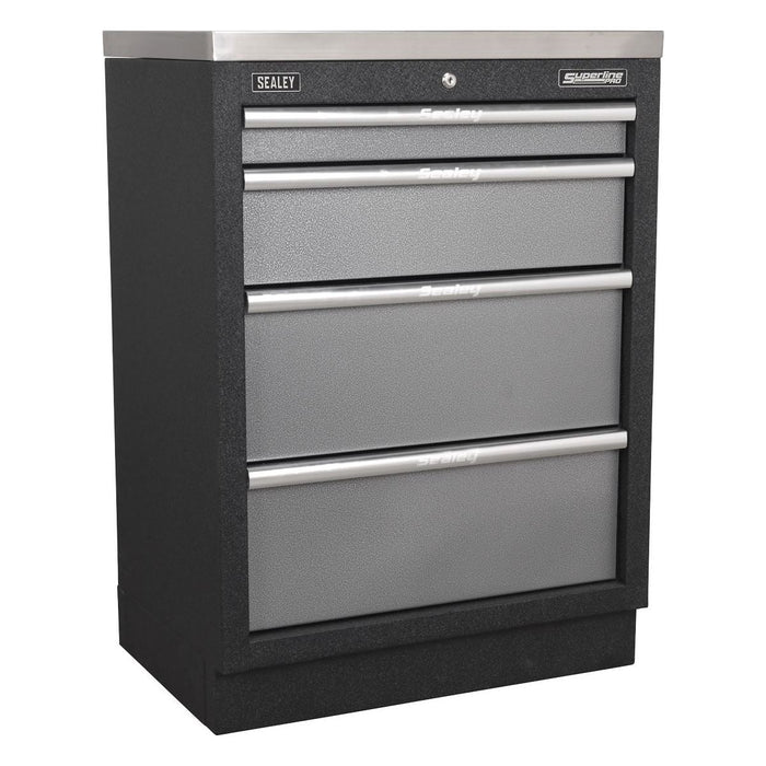 Sealey Modular 4 Drawer Cabinet 680mm APMS51 Sealey - Town Tools 