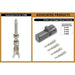 Connect Non-Insulated Male Terminals 50pc 37488 Tool Connection - Town Tools 