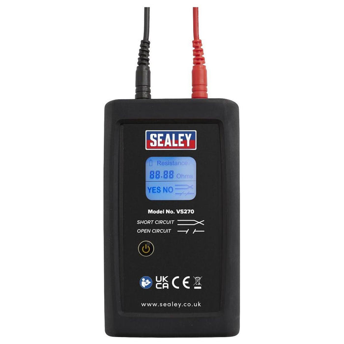 Sealey Multi Voltage Glow Plug Tester VS270 Sealey - Town Tools 
